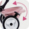 Smoby Baby Driver Plus - Driewieler - Veiligheidsharnas - Roze