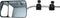 Scope Dubbelfocus Caravan Spiegel - vlak glas met dodehoekspiegel - set van 2 stuks (2 stuks)