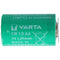 Varta 6127 CR1/2AA with print connection +--, pitch 10mm, positive pole 1 print, negative pole 2 pri
