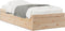 vidaXL - Bedframe - zonder - matras - massief - grenenhout - 100x200 - cm