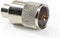 Nedis PL259-Connector - Recht - Male - Vernikkeld - 75 Ohm - Soldeer - Diameter kabelinvoer: 7.0 mm - Metaal - Zilver - 25 Stuks - Envelop