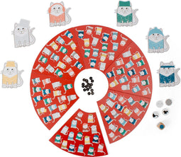 BS Toys Cats and Hats Bordspel - Kinderspeelgoed voor Binnen - 2-6 Spelers - Speelgoed vanaf 6 Jaar - Cadeau kind
