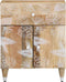 vidaXL - Nachtkastje - 50x33x60 - cm - massief - mangohout