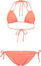 PW CAPRI BONDEY - Bikini - Triangeltop met strikbandjes - Rood