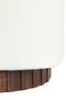 Light & Living Bijzettafel Seddon - Teakhout en MDF - 40cm hoog