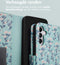 iMoshion Hoesje Geschikt voor Samsung Galaxy A14 (5G) / A14 (4G) Hoesje Met Pasjeshouder - iMoshion Design Bookcase smartphone - Blauw / Blue Flowers