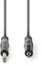 Nedis COTH23205GY15 - 6.35mm-naar-3.5mm audiokabel - 150cm - Grijs