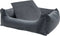 Madison Hondenbed Velvet 100x80x25 cm grijs