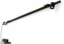 Philips Hue Perifo - Plafondlamp - 2 spots + Gradient Light Tube - Zwart (2 stuks)