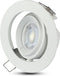 V-TAC VT-700W LED-spotlights - Zoomfitting - GU10 - IP20 - Wit