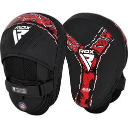 RDX Sports - FOCUS PAD AURA F17 - Heavy-duty foam - Zwart/Rood