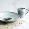 Dutch Rose Organic Diepe Borden - Pasta bord - Ø 23,5cm - Stoneware Handgemaakt - Blauw