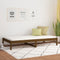vidaXL - Slaapbank - 90x200 - cm - massief - grenenhout - honingbruin