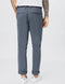 TOM TAILOR structured straight chino - Heren Broek - Maat W30 X L32 - Inclusief riem van kunstleer