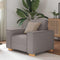 Sofa Stoel Taupe 60 cm Stof