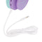 PowerLocus P1 - Kinder Koptelefoon Draadloos - Veilig volume 85 dB - Paars/Teal