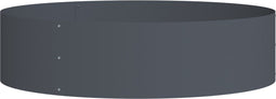 vidaXL - Tuinplanter - in - Anthraciet - 80x80x20 - cm - van - Staal