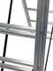 Altrex All Round - 3-delige Reformladder - Werkhoogte 8.45m - Max. belastbaarheid 150kg