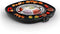 Princess Table Chef Pirouette - Gourmetstel Ø45cm - 1100W - 8 Personen - PFAS-Vrij - Regelbare thermostaat - Zwart