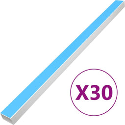 vidaXL - Kabelgoot - zelfklevend - 100x40 - mm - 30 - m - PVC