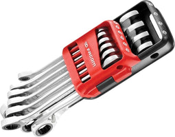 Facom 467BR.JP10 (PB) 10-delige Steek-/ringratelsleutelset