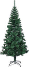 vidaXL - Kunstkerstboom - met - iriserende - uiteinden - 120 - cm - PVC - groen