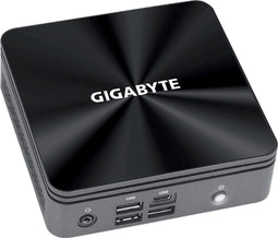 Gigabyte BRIX GB-BRi3-10110 (rev. 1.0) - Barebone Ultra Compact PC Kit - Intel Core i3 10110U 4.1 GHz - zwart