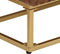 vidaXL - Dressoir - 55x30x76 - cm - massief - mangohout - en - ijzer
