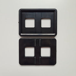 Prijskaartraam A8 74x52mm zwart