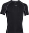 Under Armour HeatGear® Armour - Compressie Sportshirt Korte Mouw - UPF 30+ - Zwart (XXL)