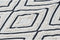 Tapijt DKD Home Decor Zwart Wit (120 x 180 x 1 cm)