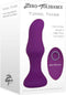 Anaalvibrator met ronddraaiende kralen Zero Tolerance -