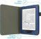 imoshion E-reader Hoesje - Geschikt voor Tolino Page 2 - Vegan Leather Bookcase - Donkerblauw