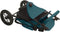 vidaXL - Kinderwagen - staal - groen