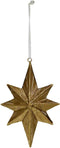 PTMD Sanne Ster Kersthanger Antiek - 14 x 4 x 20 cm - Ijzer - Koper
