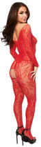 Dames jumpsuit Baci Lingerie Bodystocking (Één maat)