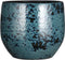 Mica Decorations Gustavo Bloempot - H29 x Ø33 cm - Blauw