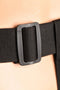 Master Series - Bum-tastic - Buttplug Trainer Set met Harnas - Zwart