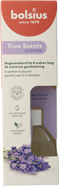 Bolsius - True Scents - Geurstokjes - 60 ml - Lavender
