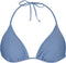 Barts Kelli Triangle - Dames Bikinitopje - Gevoerd met uitneembare pads - Blauw