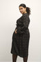 Kaffe Curve KCmirana Dress - Dames Jurk A-lijn - Lange mouwen - Maat 44