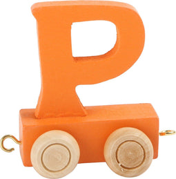 small foot - Coloured Letter Train Q