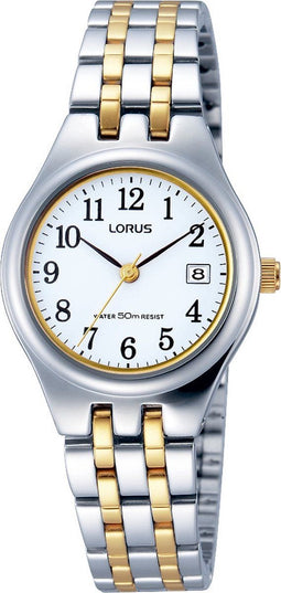 Lorus RH787AX9 - Polshorloge - Edelstaal bicolor - Zilver en goud