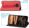 iMoshion Hoesje Met Pasjeshouder Geschikt voor Nokia 1.4 - iMoshion Slim Folio Bookcase - Rood
