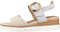 Tamaris Sandalen - Klittenbandsluiting - Beige