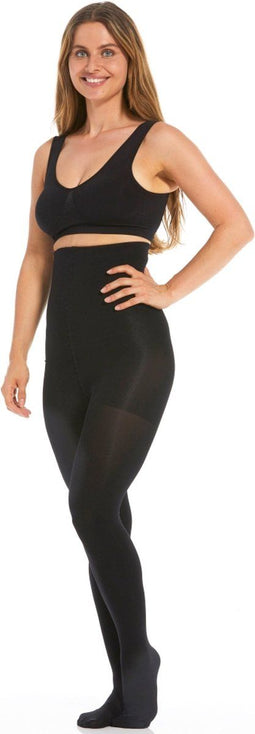 MAGIC Bodyfashion Hi Waist Slim Panty - Corrigerend - 140 denier - Zwart