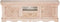 vidaXL - Tv-meubel - 120x30x40 - cm - massief - mangohout - wit