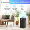 AtmosPure AirDry Elite - Luchtontvochtiger - 12L per Dag - Was-droog Functie - Zwart