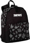 Fortnite Schoolrugzak - Gestoffeerd - Zwart (41 x 31 x 13,5 cm)