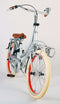Volare Oma Classic Kinderfiets - Meisjes - 20 inch - Mat Zilver